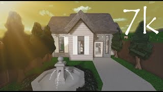 Bloxburg II Simple Aesthetic House 7k NO GAMEPASS [upl. by Paten]