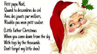 Petit Papa Noël lyrics wEnglish sub  Josh Groban [upl. by Mindy]