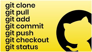 Git Commands Tutorial  Git Clone Add Commit Push Pull Checkout Branch Status [upl. by Sherwood]