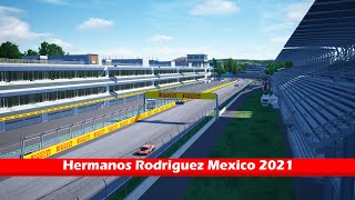 Hermanos Rodriguez Mexico 2021  Assetto Corsa  Download [upl. by Asilrac996]