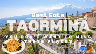 Best Restaurants in Taormina [upl. by Solotsopa]