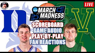 Duke Blue Devils vs Vermont Catamounts🏀 LIVE 🟢 NCAA Mens March Madness Basketball live stream [upl. by Liu921]