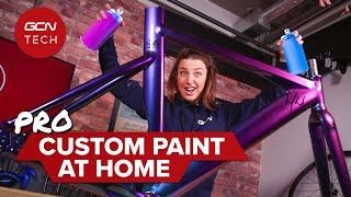 How To Custom Paint A Bike Like A Pro With Some Help From Fatcreations [upl. by Chow774]