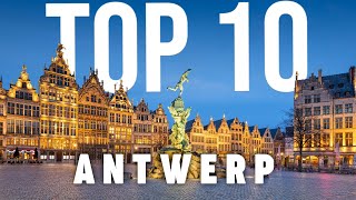 10 BEST Things To Do In Antwerp  Antwerp Travel Guide [upl. by Yllus461]