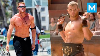 Kellan Lutz Workout for Hercules  Muscle Madness [upl. by Novad]