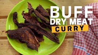 Buff Dry Meat Curry  Spicy Recipe  Yummy Nepali Kitchen [upl. by Gingras]