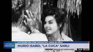 A los 83 años falleció Isabel “la Coca” Sarli [upl. by Enerak]