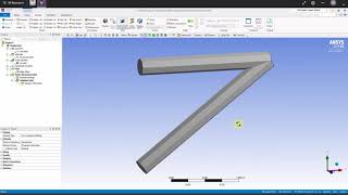 2D Truss Analysis with ANSYS Workbench [upl. by Annauqahs729]