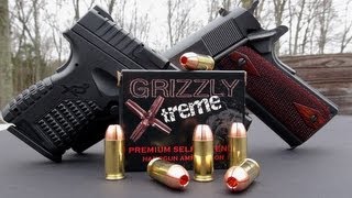 GRIZZLY XTREME 45 ACP P AMMO TEST [upl. by Pirali]