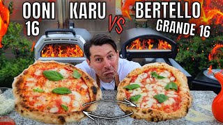 PIZZA OVENS  OONI KARU 16 vs BERTELLO GRANDE 16 [upl. by Birdie]