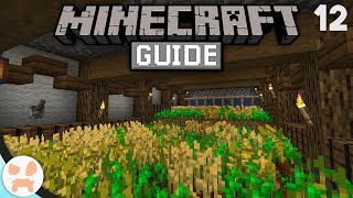 SEMI AUTO Wheat Farm  The Minecraft Guide  Minecraft 1141 Lets Play Episode 12 [upl. by Christabella]