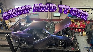 MNPIII GTR R34 hits the Dyno [upl. by Feltie78]