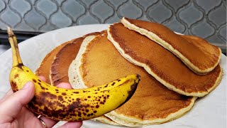 BANANA PANCAKES  How To Make Banana Pancakes  Fluffy Banana Pancakes Recipe [upl. by Steffi]