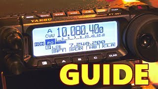 Yaesu FT 891 Quick Start Guide amp Menu amp Manual How To [upl. by Brottman438]