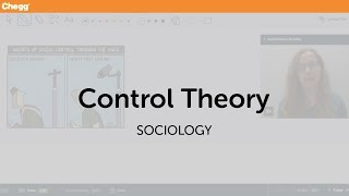 Control Theory  Sociology  Chegg Tutors [upl. by Delmore]