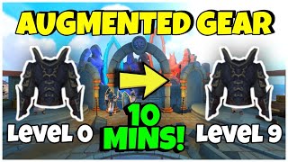 The FASTEST Way To Level Augmented Gear For COMPONENTS  THIS IS INSANE Jagex broke this method [upl. by Enitsirhk]