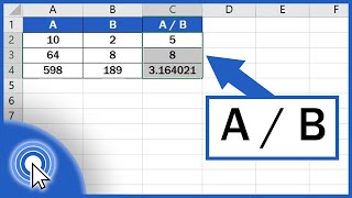 How to Divide Numbers in Excel Basic way [upl. by Modesty]