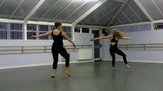 Contemporary dance  Example 1 [upl. by Aiceled]