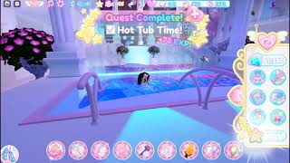 Hot Tub and Vacuum Quest Royale High Campus 3 Dorms [upl. by Shauna]