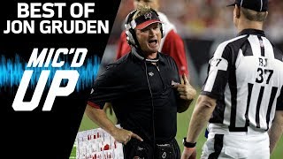 Jon Grudens Best Micd Up Moments  Sound FX  NFL Films [upl. by Sunda]