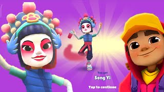 SUBWAY SURFERS LUOYANG 2022  UNLOCKING SONG YI [upl. by Ratcliff839]