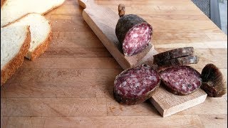 How to make BEEF ITALIAN SALAMI at home [upl. by Ataeb]