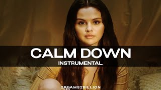 Rema Selena Gomez  Calm Down INSTRUMENTAL [upl. by Klusek920]