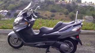 2007 Suzuki Burgman 400 Review [upl. by Danziger808]