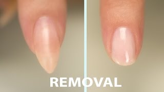 Acrylic Nail Removal [upl. by Barbuto392]