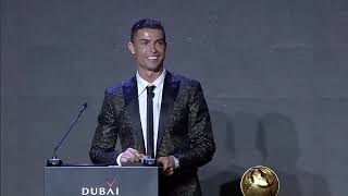 Cristiano Ronaldo  Best Player of the Year  Globe Soccer Awards 2019 [upl. by Oirazan]