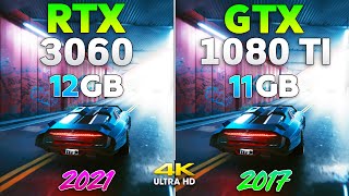 RTX 3060 vs GTX 1080 Ti  Test in 10 Games in 4K [upl. by Rellia281]