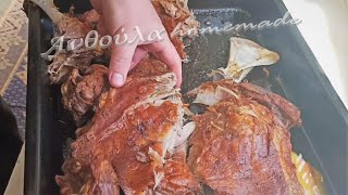 ½ Αρνί στο φούρνο  Anthoula recipe  Σπιτικό έδεσμα [upl. by Anik557]