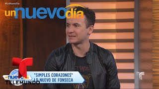 Fonseca nos presenta su nuevo trabajo “Simples Corazones”  Un Nuevo Día  Telemundo [upl. by Varrian]