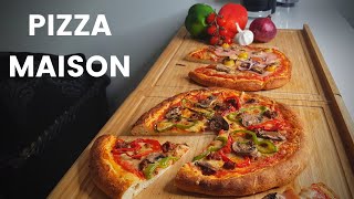 RECETTE PIZZA MAISON ULTRA SIMPLE  American style Pâte maison [upl. by Bolte850]