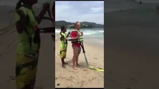 Parasailing fail in Thailand [upl. by Norek]