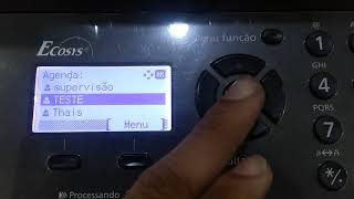 Como scanear na Kyocera m2040dn   SMB [upl. by Sinai]