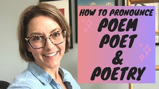 Learn to Pronounce POEM POET POETRY  American English Pronunciation Lesson learnenglish [upl. by Kulsrud]