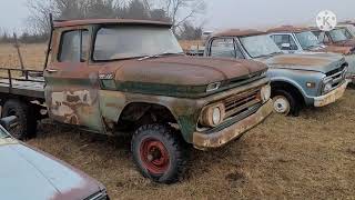 Kansas farm auction picks 100 years of trucks tractors amp cars Whats in the abandoned farmhouse [upl. by Acemahs]