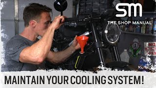 How To Service Your Motorcycling Cooling System  The Shop Manual [upl. by Yenahpets]