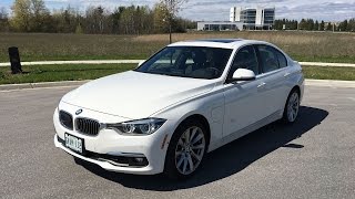 2017 BMW 330e PlugIn Hybrid  Review [upl. by Brynn]