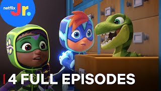 Action Pack 4 FULL EPISODES Compilation 👊 Netflix Jr [upl. by Assiral]