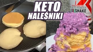 KETO naleśniki śniadanie  Amix Keto POWDER SHAKER [upl. by Nevil]