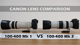 Lens comparison Canon EF 100400mm L  Mk 1 Vs Mk 2 [upl. by Maureen]