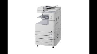 How to Configure Network Printer imageRUNNER 2525 [upl. by Laszlo223]